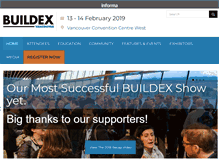 Tablet Screenshot of buildexvancouver.com